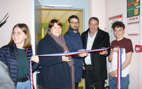 Inauguration de l'internat de Villars les Dombes