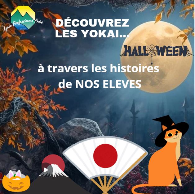 Découvrez les histoires de nos élèves sur les YOKAI...