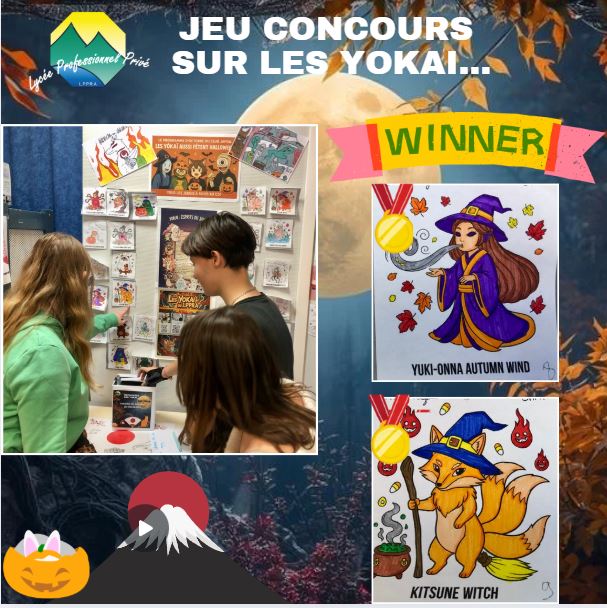 Jeu concours sur les YOKAI